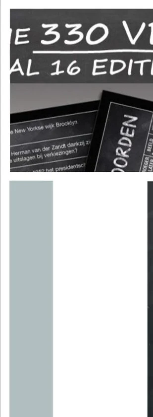 Puzzles & Games Vragen & Antwoorden #15 (330 Nieuwe Vragen 2022 !) - Kaartspel - Pocketformaat Trivia Quiz En Aanvulset / Uitbreiding - Black Friday Deal - Schoencadeautje Of In Kerstpakket 4 Puzzles & Games Vragen & Antwoorden #15 (330 Nieuwe Vragen 2022 !) - Kaartspel - Pocketformaat Trivia Quiz En Aanvulset / Uitbreiding - Black Friday Deal - Schoencadeautje Of In Kerstpakket - Afbeelding 2