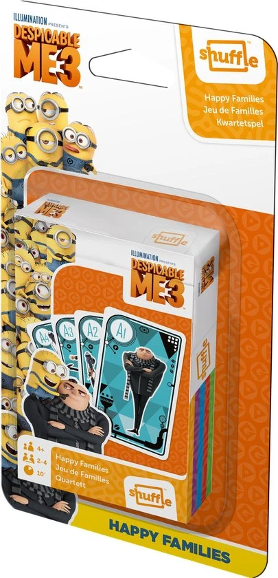 Shuffle Despicable Me 3 - Kwartet En Actiespel 4 Shuffle Despicable Me 3 - Kwartet En Actiespel - Afbeelding 2