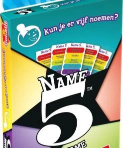Goliath Name 5 Card Game - Kaartspel - Trivia - Kun Je Er Vijf Noemen 13 Goliath Name 5 Card Game - Kaartspel - Trivia - Kun Je Er Vijf Noemen -LEERZAME SPELLEN Verkoopwinkel 412x840 2