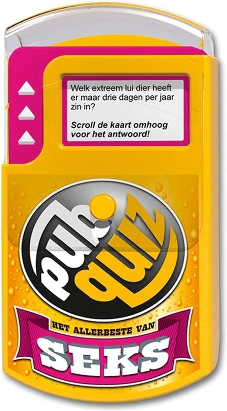 Nova Carta PubQuiz - Seks - Pocketspel - Erotisch Spel 3 Nova Carta PubQuiz - Seks - Pocketspel - Erotisch Spel