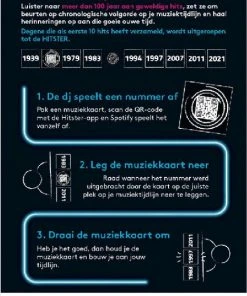 Jumbo Hitster Partyspel - Kaartspel -LEERZAME SPELLEN Verkoopwinkel 469x840