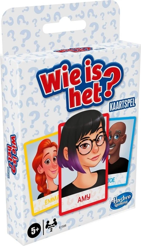 Hasbro Gaming Wie Is Het - Kaartspel 3 Hasbro Gaming Wie Is Het - Kaartspel