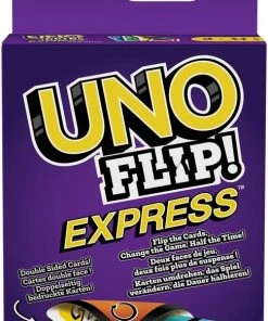Mattel Games UNO Flip Express - Double Sided Cards - Change The Game - Dubbelzijdige Kaarten - Mattel