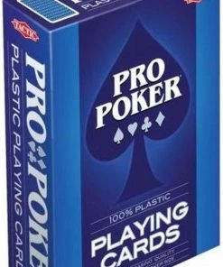 Tactic Pro Poker Plastic Speelkaarten - Kaartspel