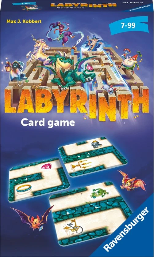 Ravensburger Doolhof Labyrinth - Kaartspel 3 Ravensburger Doolhof Labyrinth - Kaartspel