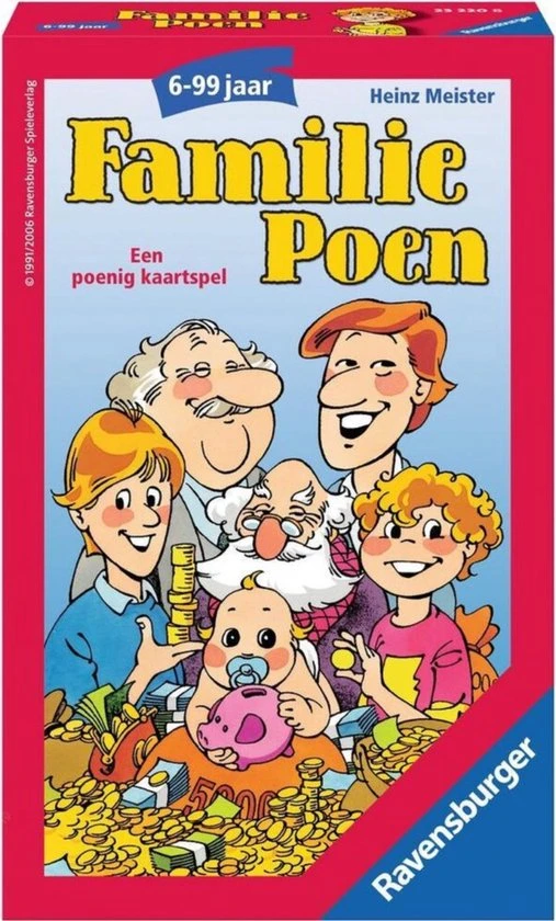 Ravensburger Familie Poen - Kaartspel - Pocketspel 3 Ravensburger Familie Poen - Kaartspel - Pocketspel