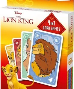 Shuffle Kaartspel 4-in-1 Lion King 56 X 87 Mm Karton