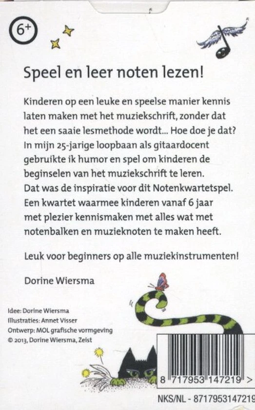 The Tipbook Company Notenkwartetspel, Los 4 The Tipbook Company Notenkwartetspel, Los - Afbeelding 2