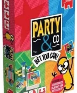 Jumbo Party & Co Bet You Can - Gezelschapsspel - Kaarten - Bordspel - Familie - Familiespel - Vrienden