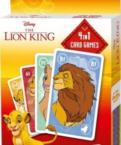 Shuffle Kaartspel 4-in-1 Lion King 56 X 87 Mm Karton -LEERZAME SPELLEN Verkoopwinkel 531x840 5