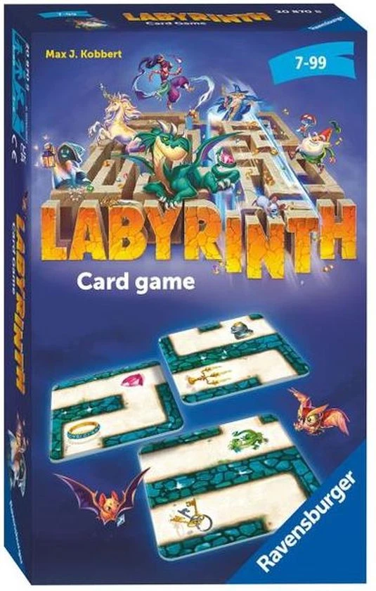 Ravensburger Doolhof Labyrinth - Kaartspel 6 Ravensburger Doolhof Labyrinth - Kaartspel - Afbeelding 4