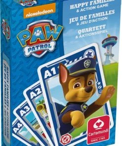 Shuffle Paw Patrol - Kwartet En Actiespel