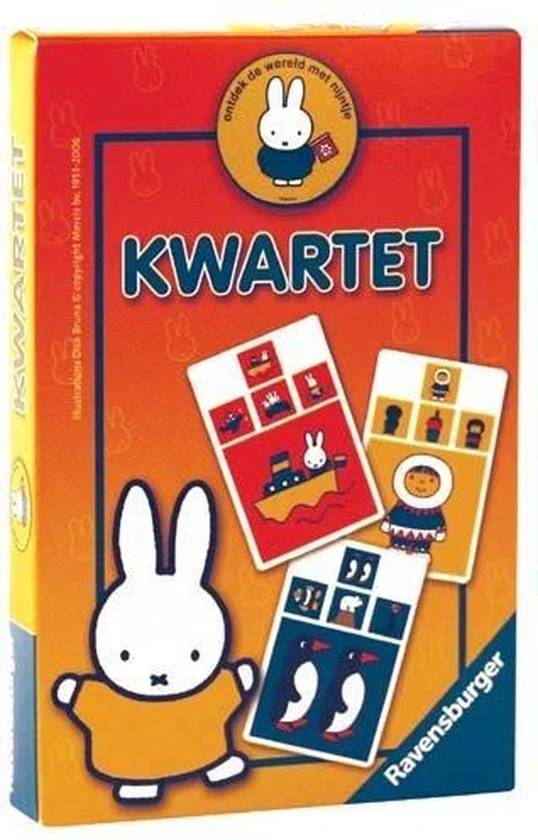 Ravensburger Nijntje Ontdekt De Wereld Kwartet 10 Ravensburger Nijntje Ontdekt De Wereld Kwartet - Afbeelding 8