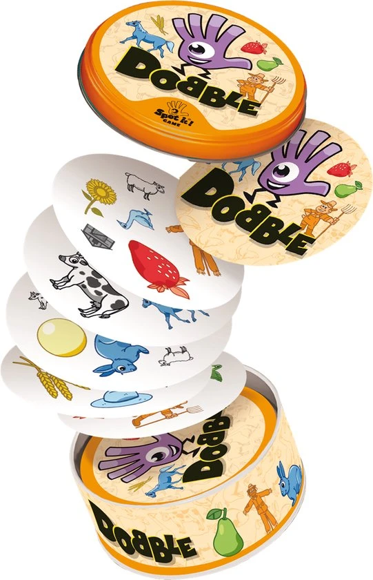 Zygomatic Board Game Studio Dobble Boerderij - Kaartspel 4 Zygomatic Board Game Studio Dobble Boerderij - Kaartspel - Afbeelding 2