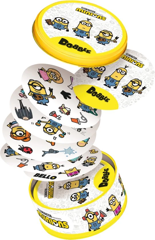 Zygomatic Board Game Studio Dobble Minions - Kaartspel 4 Zygomatic Board Game Studio Dobble Minions - Kaartspel - Afbeelding 2