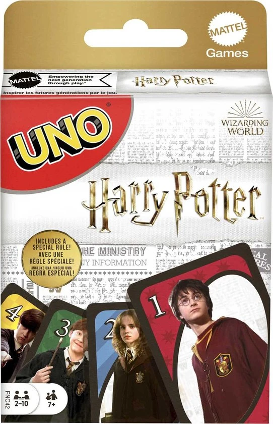 Mattel Games UNO Harry Potter - Kaartspel 3 Mattel Games UNO Harry Potter - Kaartspel