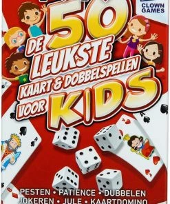 Clown Games Kids 50 Kaart&Dobbel Spellen -LEERZAME SPELLEN Verkoopwinkel 544x840 12