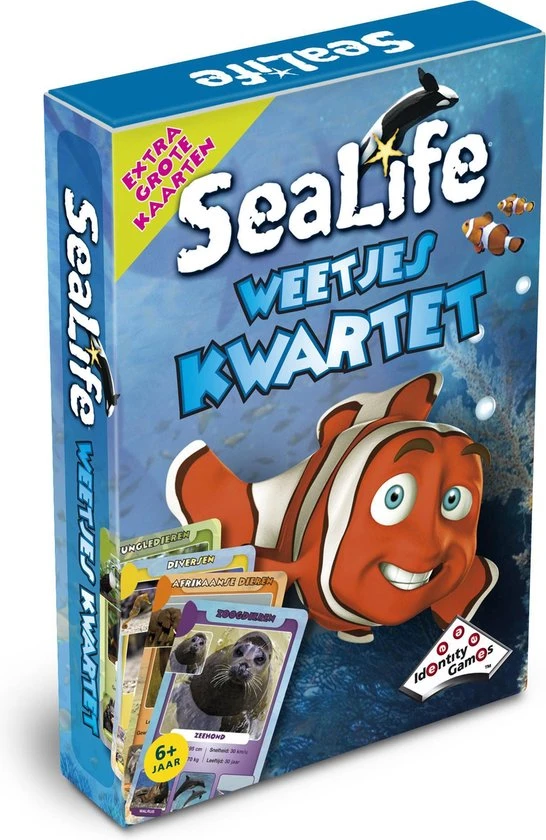 Identity Games Sealife Weetjeskwartet Special Edition 3 Identity Games Sealife Weetjeskwartet Special Edition