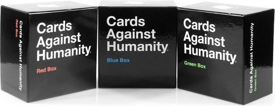 Cards Against Humanity - BLUE BOX + RED BOX + GREEN BOX - The Hottest 3 Expansion Boxes 3 IN 1 7 Cards Against Humanity - BLUE BOX + RED BOX + GREEN BOX - The Hottest 3 Expansion Boxes 3 IN 1 - Afbeelding 5