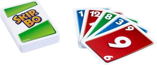 One Shopping O.N.E. Skip-Bo Kaartspel, Familiekaartspel, Tijdloze Kaartspel Voor Het Hele Gezin! 7 One Shopping O.N.E. Skip-Bo Kaartspel, Familiekaartspel, Tijdloze Kaartspel Voor Het Hele Gezin! - Afbeelding 5