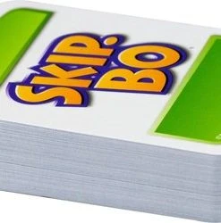 Skip-Bo - Mattel Games - Kaartspel -LEERZAME SPELLEN Verkoopwinkel 550x250