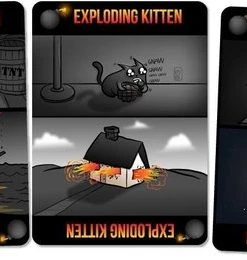 Exploding Kittens Original Edition - Engelstalig Kaartspel -LEERZAME SPELLEN Verkoopwinkel 550x260