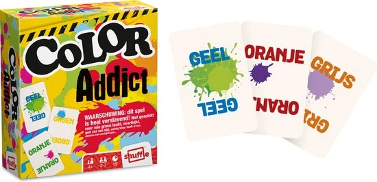 Shuffle - Color Addict - Kaartspel - Familiespel 5 Shuffle - Color Addict - Kaartspel - Familiespel - Afbeelding 3