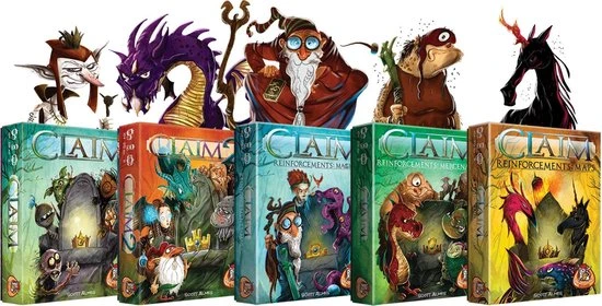 White Goblin Games Uitbreiding Claim Reinforcements: Magic (nl) 5 White Goblin Games Uitbreiding Claim Reinforcements: Magic (nl) - Afbeelding 3