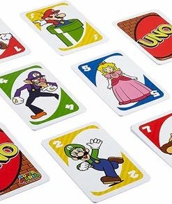 UNO Super Mario - Mattel Games - Kaartspel 18 UNO Super Mario - Mattel Games - Kaartspel -LEERZAME SPELLEN Verkoopwinkel 550x294