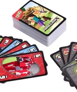 Mattel Games UNO Minecraft - Kaartspel 20 Mattel Games UNO Minecraft - Kaartspel -LEERZAME SPELLEN Verkoopwinkel 550x301