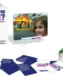 What Do You Meme - Kaartspel / Familiespel / Partyspel - Nederlandstalige Editie -LEERZAME SPELLEN Verkoopwinkel 550x307