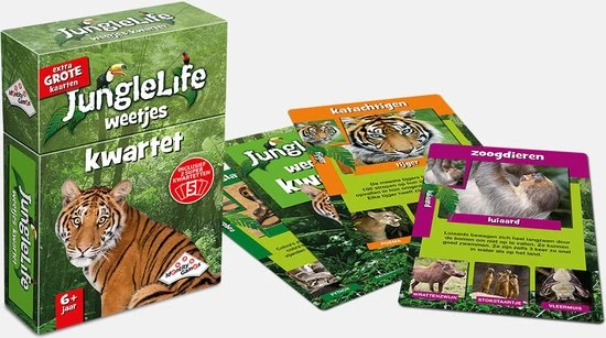 Identity Games Junglelife Weetjes Kwartet 5 Identity Games Junglelife Weetjes Kwartet - Afbeelding 3