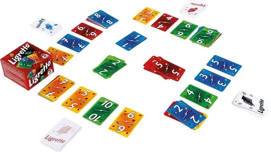 Schmidt Ligretto - Rood - Kaartspel 8 Schmidt Ligretto - Rood - Kaartspel - Afbeelding 6