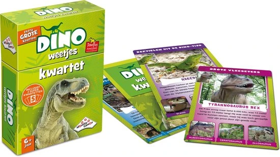Identity Games Dino Weetjes Kwartet 5 Identity Games Dino Weetjes Kwartet - Afbeelding 3