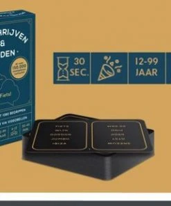 Merkloos Omschrijven & Raden #1 - Pocketformaat Partyspel Geschikt Voor Grote Groepen -LEERZAME SPELLEN Verkoopwinkel 550x309 135
