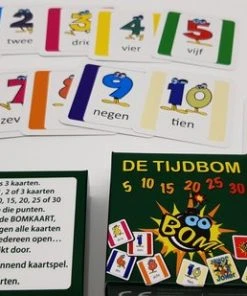 Merkloos De Tijdbom - Kaartspel - [Uitgeverij-IDEE] - [10 Minuten Spel] - [rekenspel] - [telspel] - [jokers] - [kort Spelletje] - [IDEE] - [tijdbom] - [ Kaartspel] -LEERZAME SPELLEN Verkoopwinkel 550x309 176