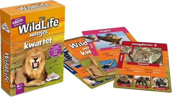 Identity Games Wildlife Weetjeskwartet 6 Identity Games Wildlife Weetjeskwartet - Afbeelding 4