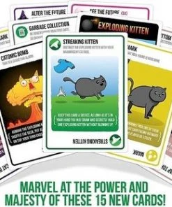 Exploding Kittens Streaking Kittens Uitbreiding - Engelstalig Kaartspel -LEERZAME SPELLEN Verkoopwinkel 550x311 5