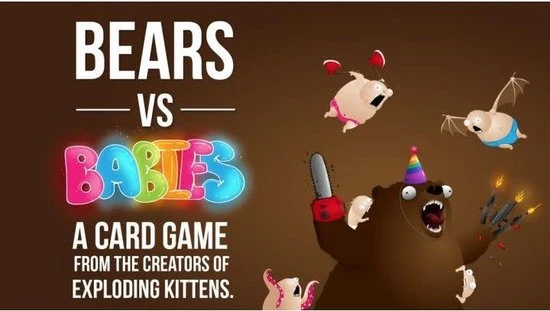 Exploding Kittens Bears Vs Babies - Engelstalig Kaartspel 19 Exploding Kittens Bears Vs Babies - Engelstalig Kaartspel - Afbeelding 17