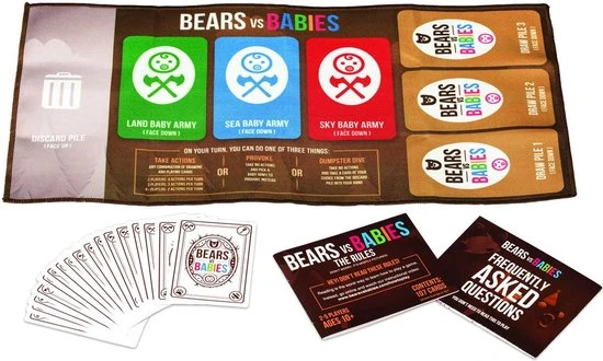 Exploding Kittens Bears Vs Babies - Engelstalig Kaartspel 13 Exploding Kittens Bears Vs Babies - Engelstalig Kaartspel - Afbeelding 11