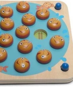 Bs Toys Memory-spel Memo Vissen 26 X 26 Cm Hout/karton 20-delig