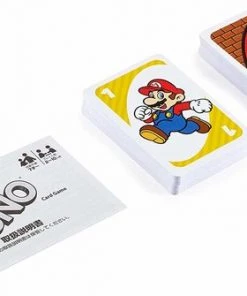 UNO Super Mario - Mattel Games - Kaartspel 21 UNO Super Mario - Mattel Games - Kaartspel -LEERZAME SPELLEN Verkoopwinkel 550x335