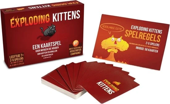 Exploding Kittens Bundel - Nederlandstalig 15 Exploding Kittens Bundel - Nederlandstalig - Afbeelding 13