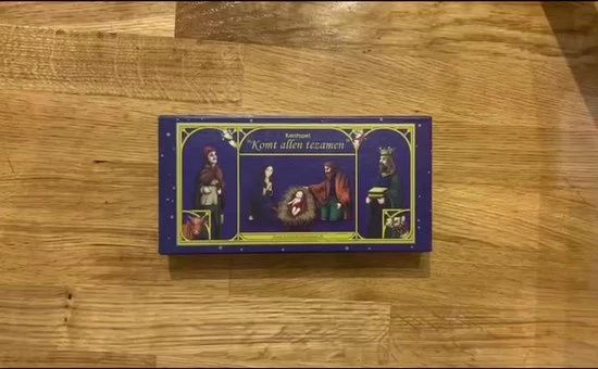 G.M. Jurrius Komt Allen Tezamen - Kerst Kaartspel - Luister Naar Het Kerstverhaal En Maak Als Eerste De Kerststal Compleet 4 G.M. Jurrius Komt Allen Tezamen - Kerst Kaartspel - Luister Naar Het Kerstverhaal En Maak Als Eerste De Kerststal Compleet - Afbeelding 2