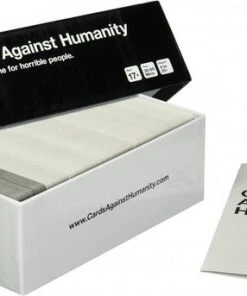 Cards Against Humanity International Edition - Kaartspel -LEERZAME SPELLEN Verkoopwinkel 550x343