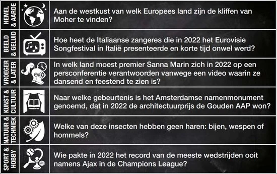 Puzzles & Games Vragen & Antwoorden #15 (330 Nieuwe Vragen 2022 !) - Kaartspel - Pocketformaat Trivia Quiz En Aanvulset / Uitbreiding - Black Friday Deal - Schoencadeautje Of In Kerstpakket 6 Puzzles & Games Vragen & Antwoorden #15 (330 Nieuwe Vragen 2022 !) - Kaartspel - Pocketformaat Trivia Quiz En Aanvulset / Uitbreiding - Black Friday Deal - Schoencadeautje Of In Kerstpakket - Afbeelding 4