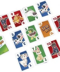 Skip-Bo Junior - Mattel Games - Kaartspel - Kinderspel -LEERZAME SPELLEN Verkoopwinkel 550x347 2