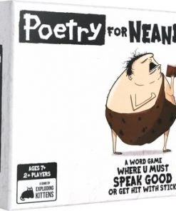 Exploding Kittens Poetry For Neanderthals - Engelstalig Kaartspel -LEERZAME SPELLEN Verkoopwinkel 550x348 2
