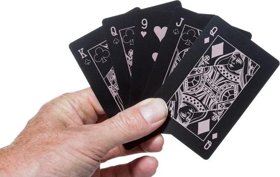 Merkloos Speelkaarten, Waterdicht, Flexibel, Pokerkaarten, Playing Cards, Zwart 7 Merkloos Speelkaarten, Waterdicht, Flexibel, Pokerkaarten, Playing Cards, Zwart - Afbeelding 5