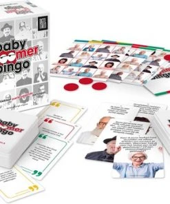 Megableu Baby Boomer Bingo - Bingo Spel - Spelletjes Voor Volwassenen - Kaartspellen -LEERZAME SPELLEN Verkoopwinkel 550x350 9